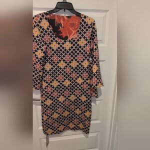 Geometric Patterned Dress